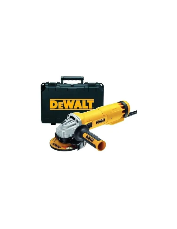 Amoladora 1200 w 125 mm dewalt interruptor deslizante + disco de diamante - dwe4217kd-qs