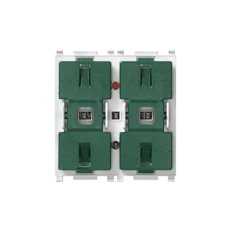 14526 dos pulsadores plana + relé