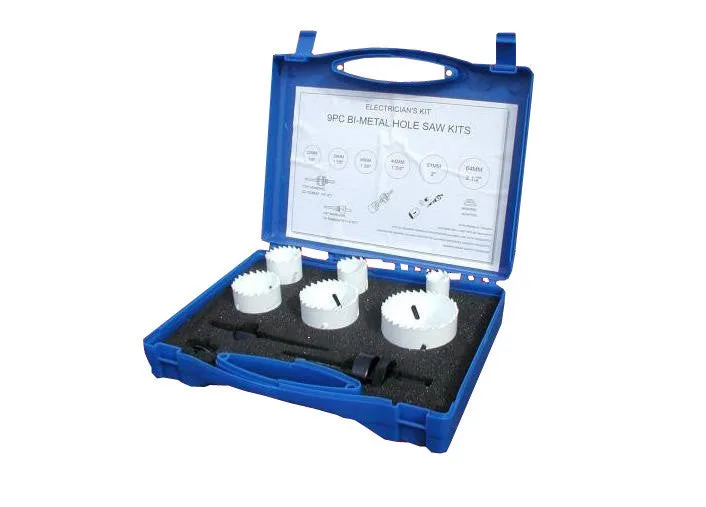 Caja de sierra de corona bimetálica