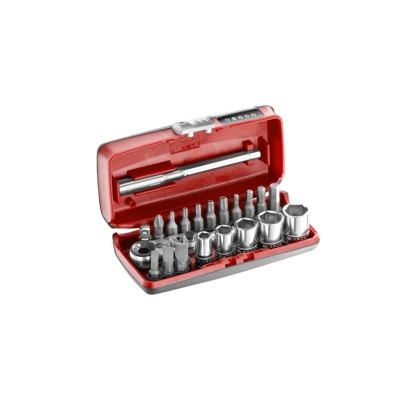 Juego de herramientas de mecánico facom r1pico.pg 22 piezas - r1pico