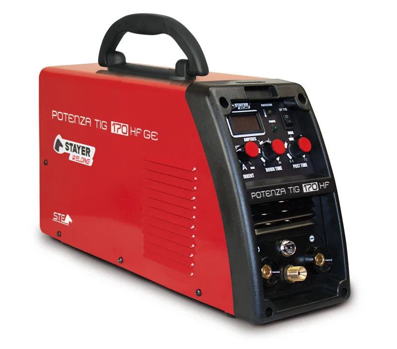 Soldador inverter stayer potenza tig 170 - 170 ah - tig