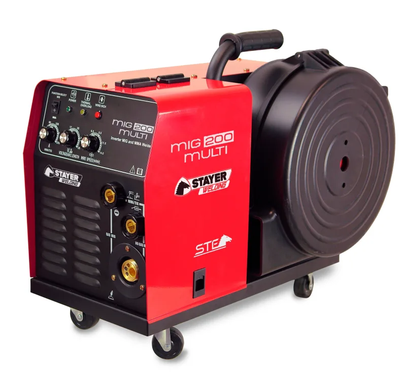 Soldador inverter stayer mig 200 multi