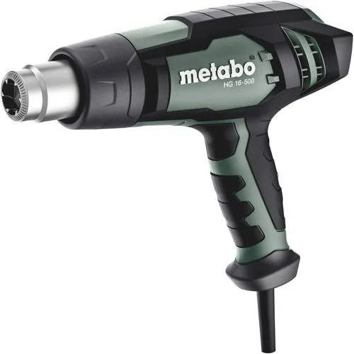 Metabo 601067500 - pistola de aire caliente hg 16-500 1600w con maletín metabox 145