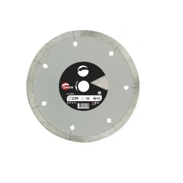 Circunferencia de la pala. cera-metal d. 210 x al 30 mm. x 48 dientes para metales - leman - 123.210.3048