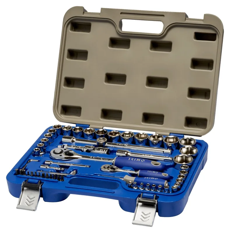 Irimo juego carraca 1/2-1/4 (estuche 58 pz.