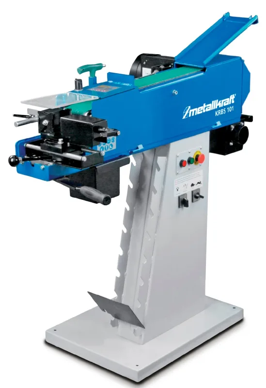 Lijadora de banda y biseladora de tubo metallkraft krbs 101