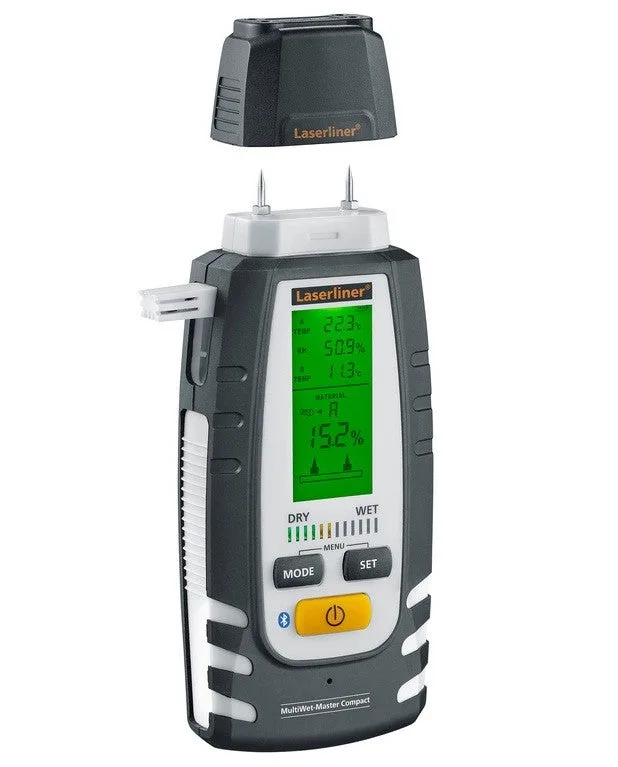 Laserliner multiwet-master compact plus - medidor de humedad