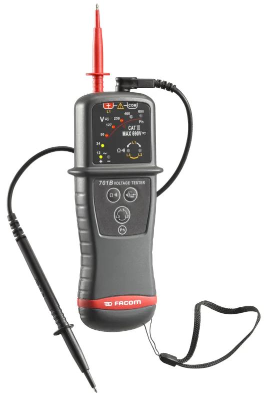 Comprobador de seguridad ddt / iva facom - 701bpb