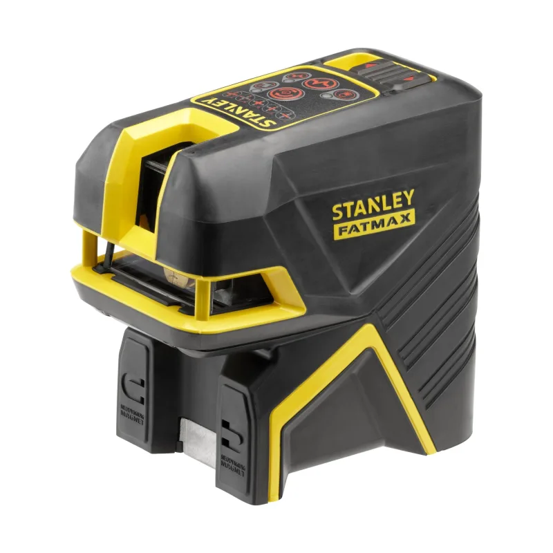 Stanley fmht1-77414 - nivel laser de cruz 2 puntos - rojo. 20 metros 50 metros con detector mas menos 3mmm