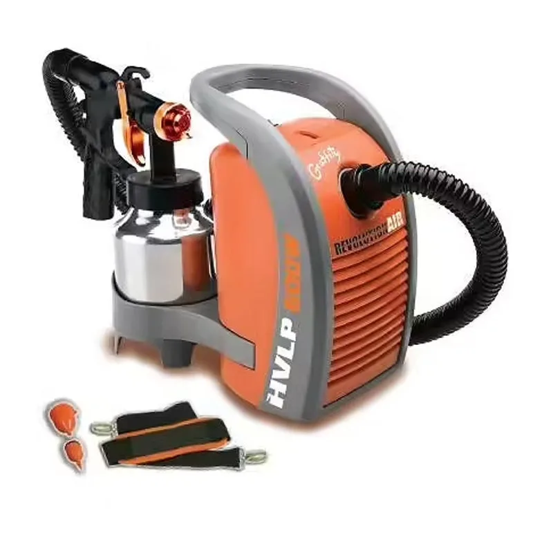 Pistola de pintura eléctrica nuair 600w manguera 1,8 mt