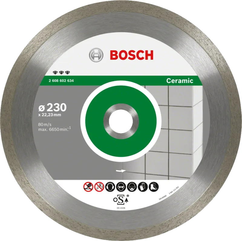 Placa de corte de diamantes mejor para cerámica. 300 x 30/25.