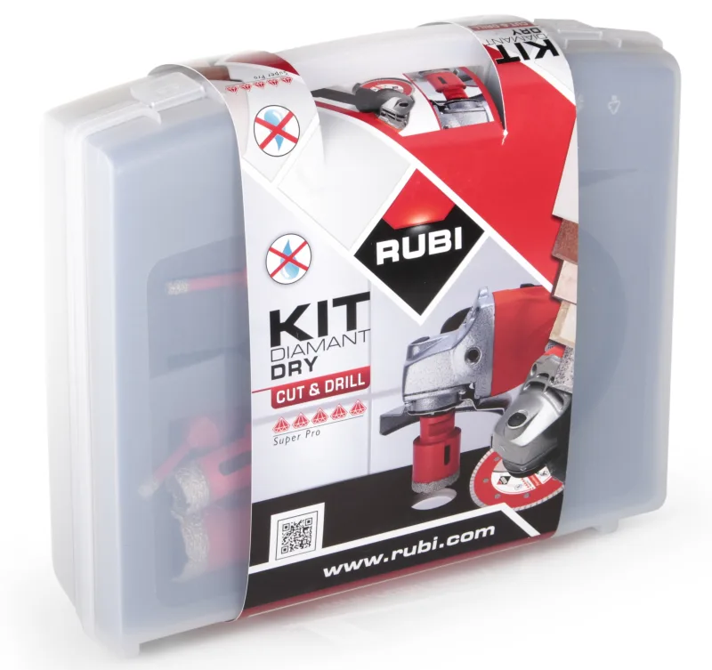 Rubi 68923 drygres kit disco tcr y brocas