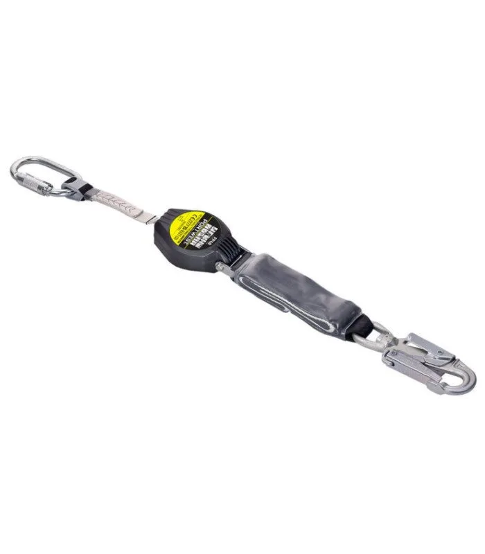 Línea de vida auto-retráctil con mosquetón 1,3 m portwest fp48