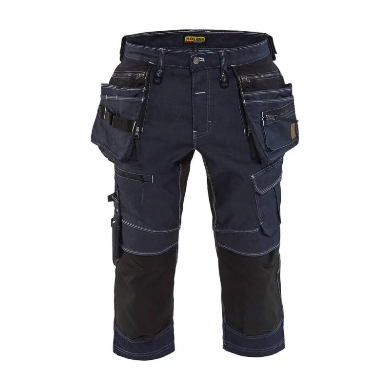 Pantacourt x1900 denim stretch marine/noir 42 199111418999