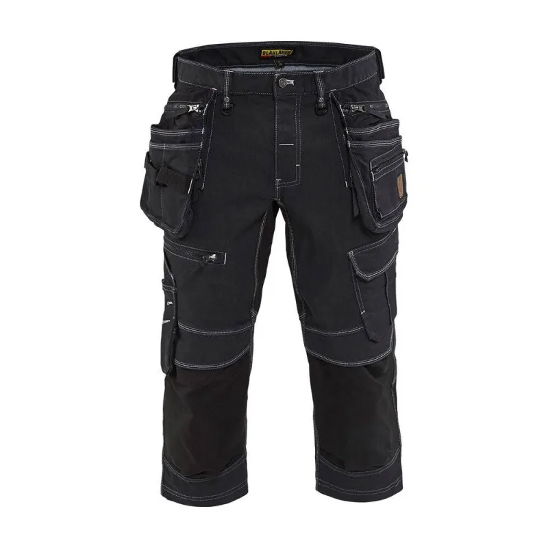 Pantacourt x1900 denim stretch noir 52 199111419900
