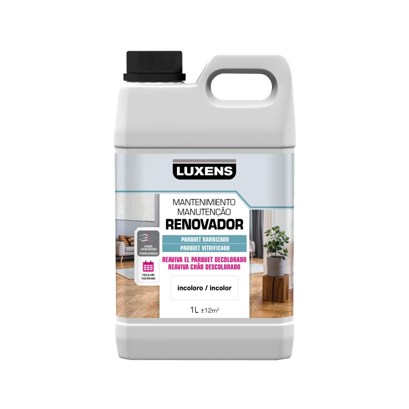 Barniz para parquet brillante 1l luxens