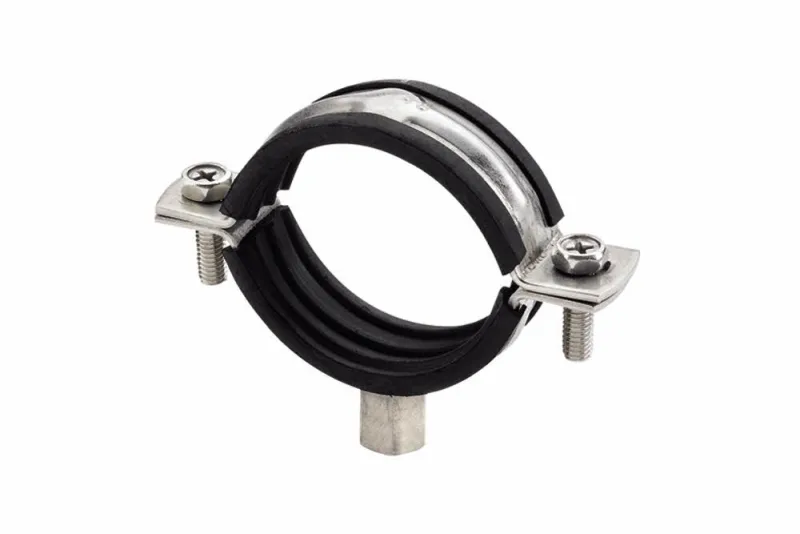 Index abria4125 - abrazadera isofonica reforzada m8ym10 inox a4 125