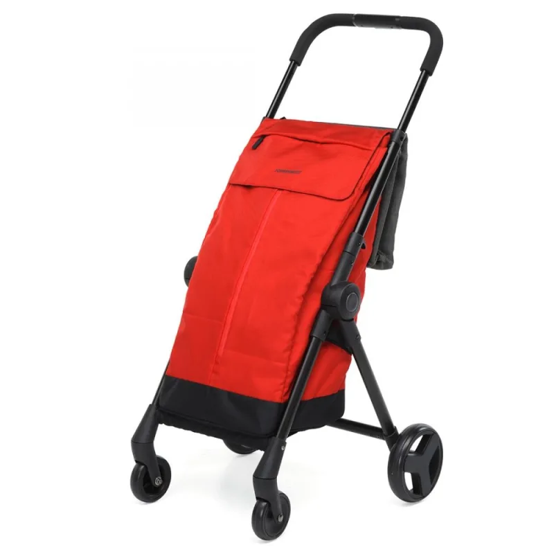 Foppapedretti go fast rojo bolsa para carrito de la compra