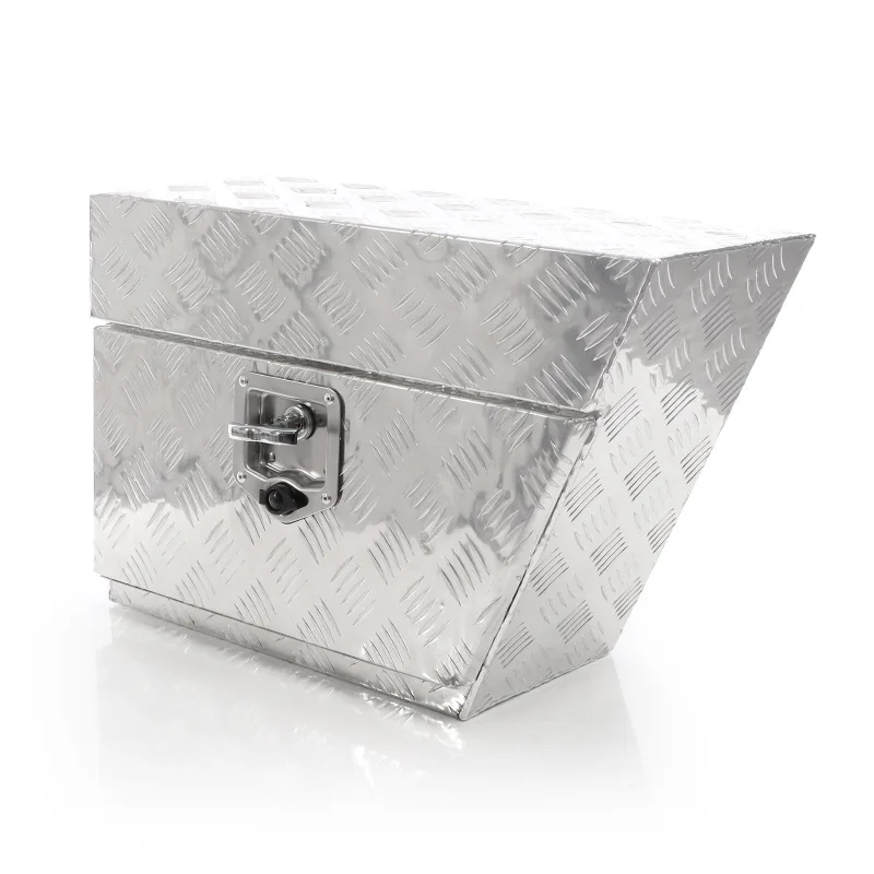 Xpotool caja de almacenamiento aluminio para camión derecha 60x25x40cm máx. 50 litros con 2 llaves