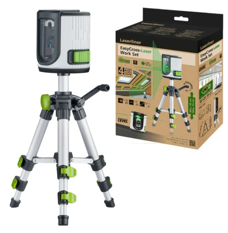 Nivel láser laserliner autoestabilizante para trípode de 0.5 mm a 10 m