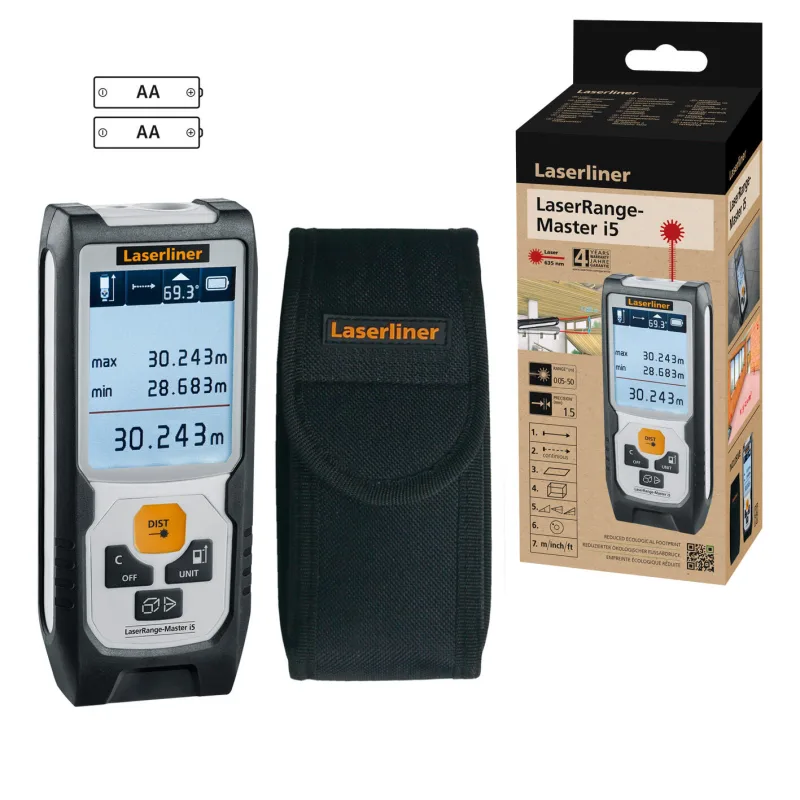 Medidor dist. laserrange-master i5 -50m