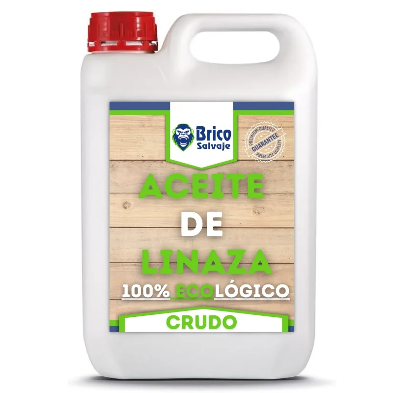 Aceite de linaza crudo para madera 25l bricosalvaje