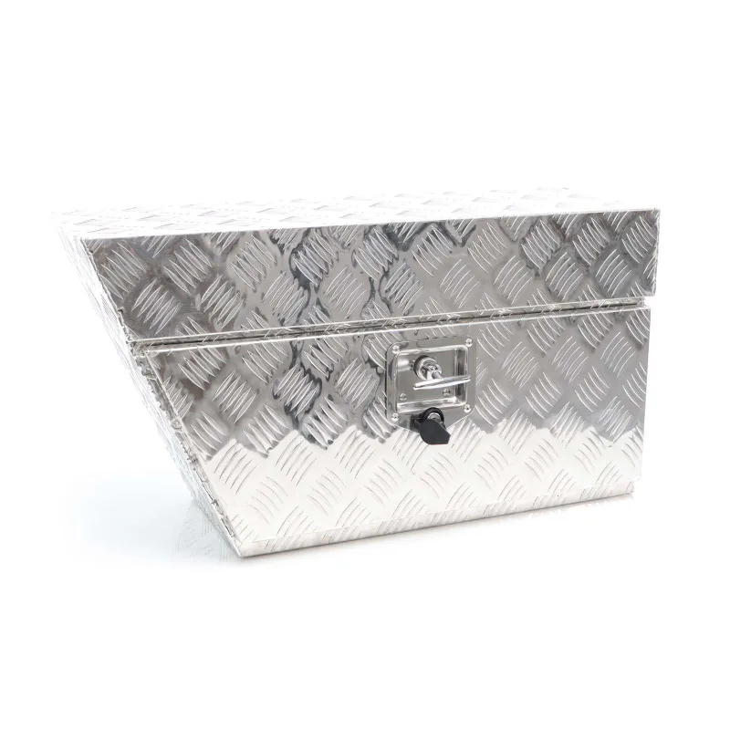 Xpotool caja de almacenamiento aluminio para camión izquierda 75x25x40cm máx. 60 litros con 2 llaves