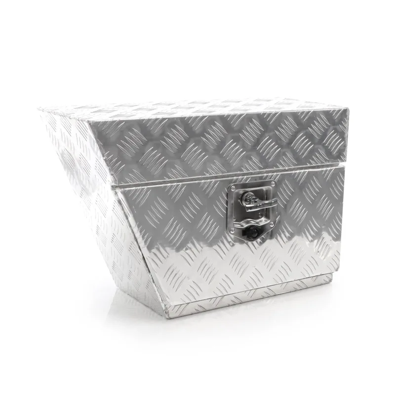 Xpotool caja de almacenamiento aluminio para camión izquierda 60x25x40cm máx. 50 litros con 2 llaves