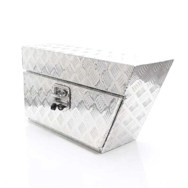 Xpotool caja de almacenamiento aluminio para camión derecha 75x25x40cm máx. 60 litros con 2 llaves