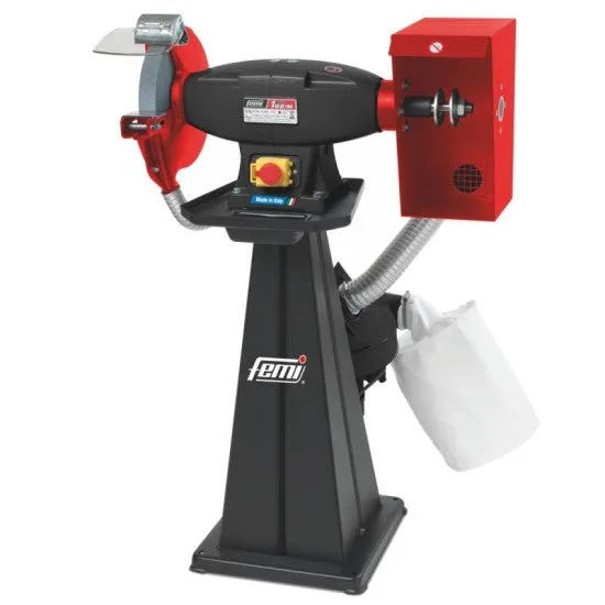 Amoladora combinada femi 199 evo - 1500 w trifásica - ø 250x35x25 mm - sin muela ni cepillo - 8005832