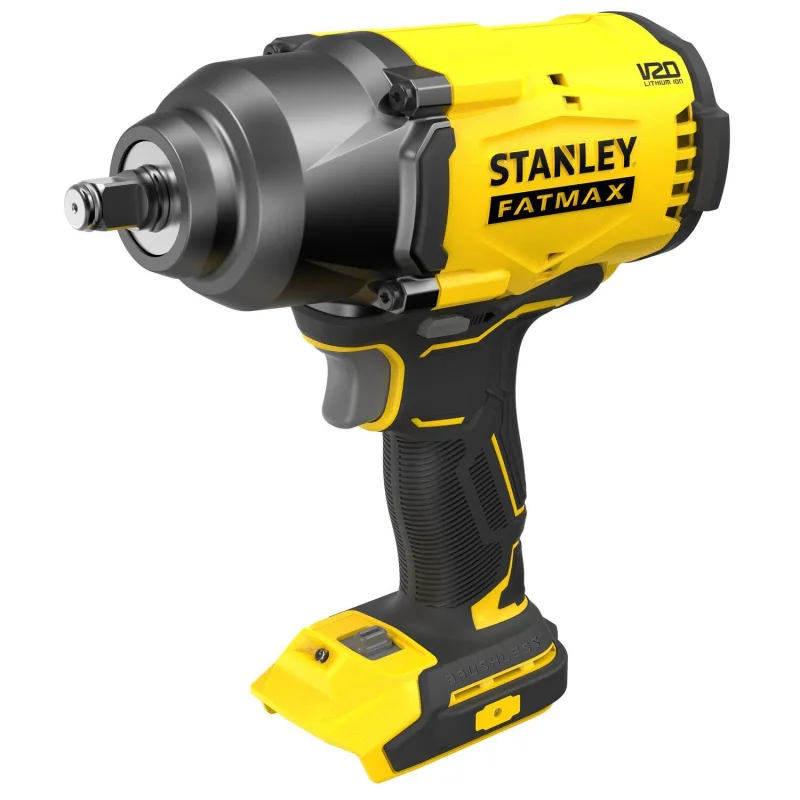 Aprietatuercas a batería stanley fatmax 18v brushless - sin bateria - sfmcf940b-xj