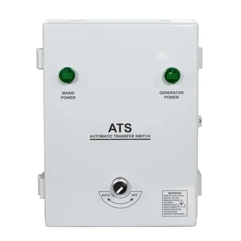 Ats-w-40a-3 automatismo caída tensión red eléctrica - trifásico 400 v