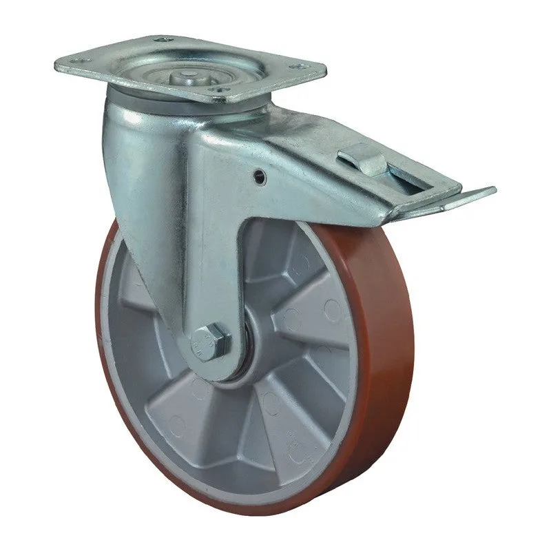 Bs rollen roulette pivotante de charge lourde d. de la roue 125 mm