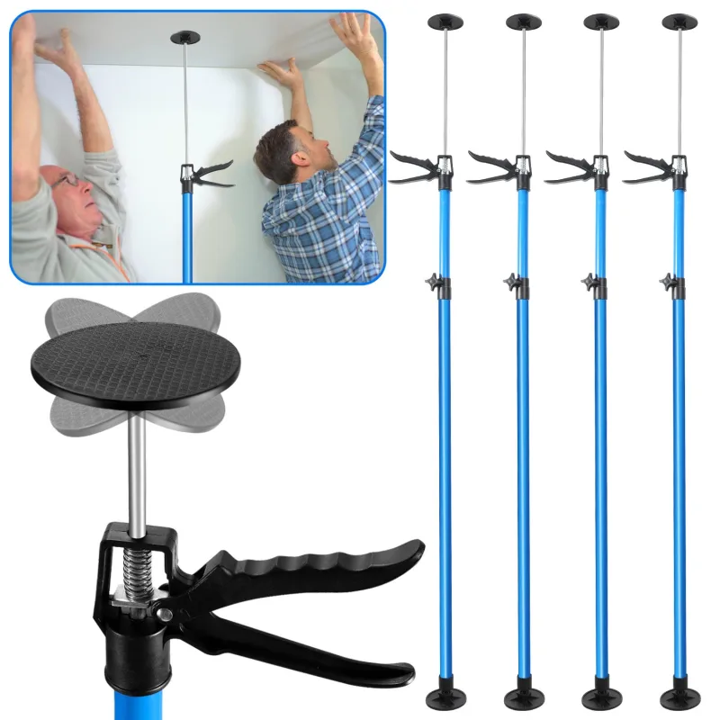 4pcs soportes telescópicos de techo carga máx. 30 kg 115-290cm