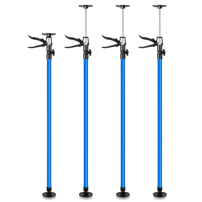 Juego de 4 soportes telescópicos ajustables de 115 cm a 290 cm