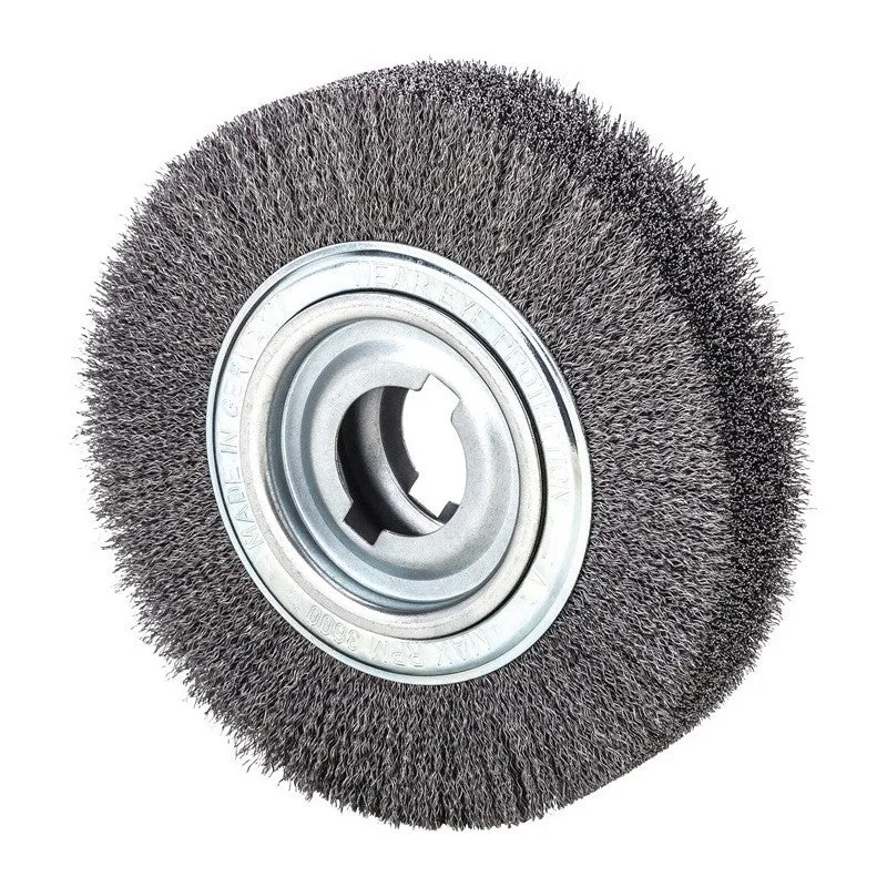 Lessmann brosse plate d. 250 mm épaisseur de fil 0,35 mm acier 60 mm