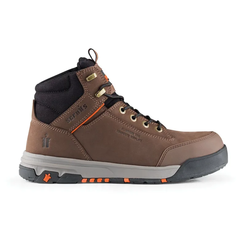 Scruffs - botas de seguridad switchback 3, color marrón talla 44 (10)