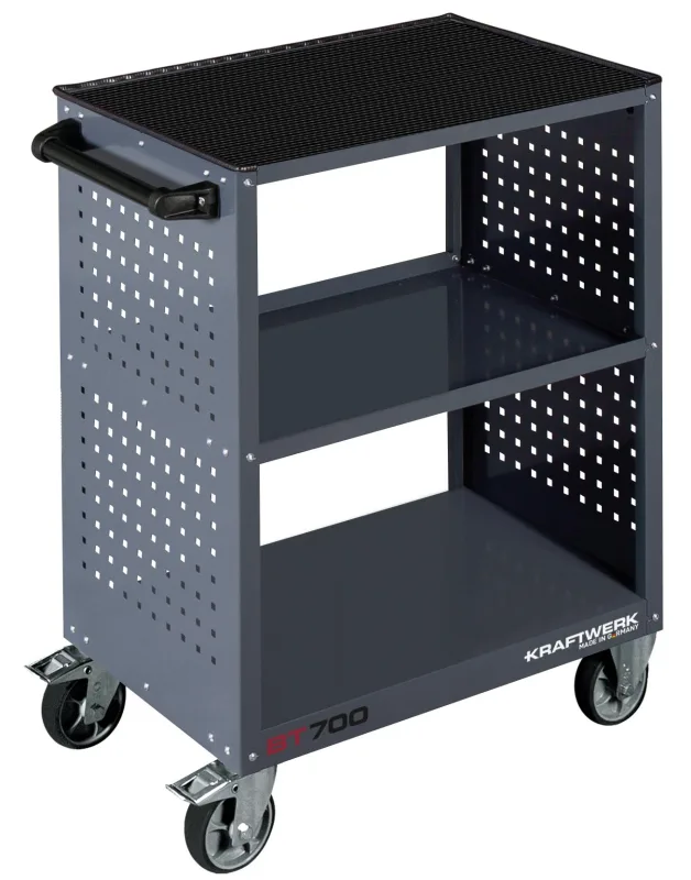 Kraftwerk chariot de service bt700 avec tapis en caoutchouc