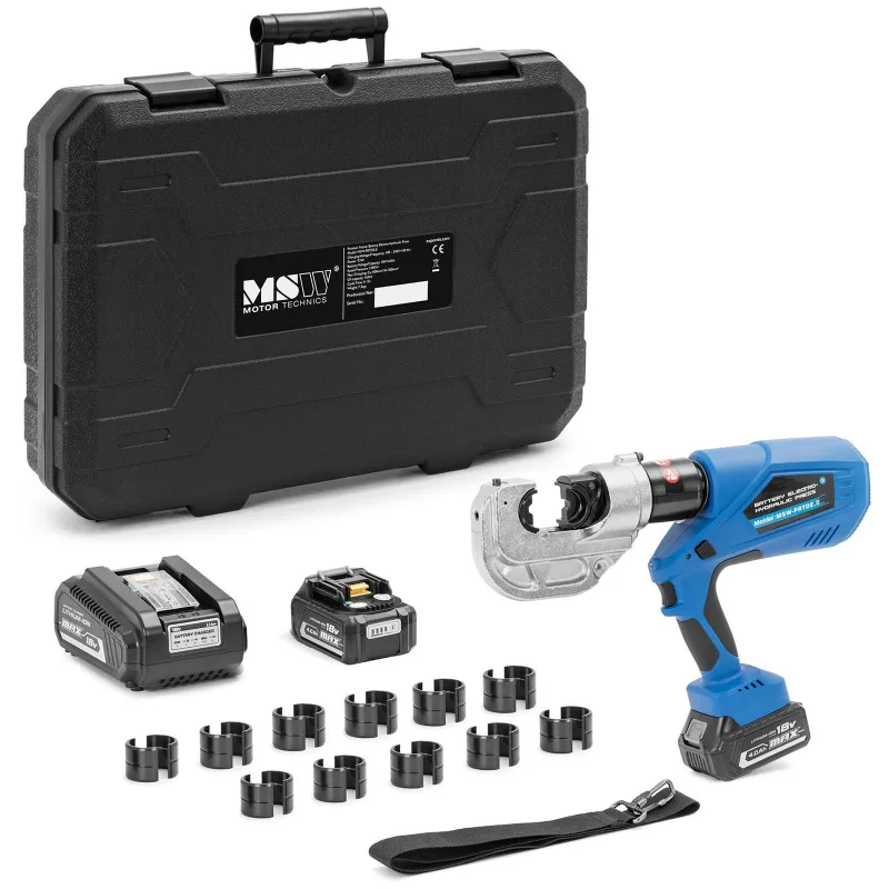 Crimpadora - hidráulica - 16 a 400 mm² - engaste hexagonal - 120 kn