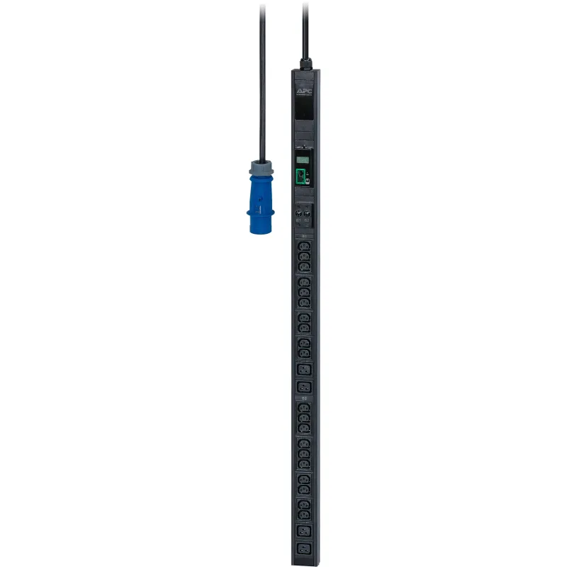 Pdu para montaje en rack easy meter de apc, 32 a, 230 v, regleta de contactos iec309
