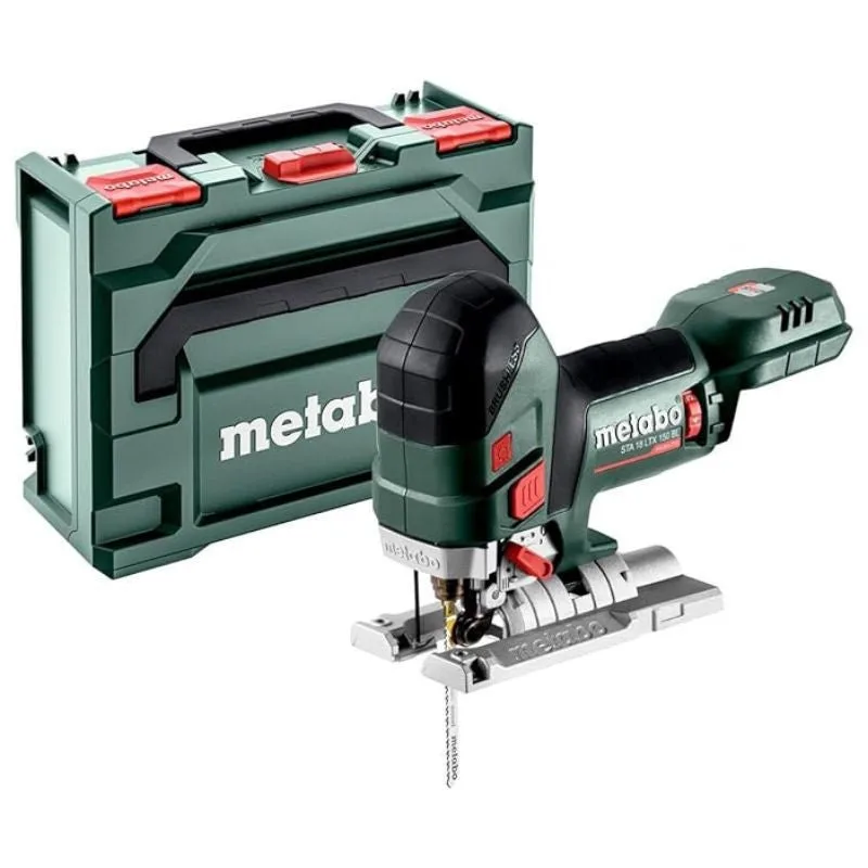 Sierra de calar a batería - metabo - sta 18 ltx 150 bl - 18 v - metabox 145 l