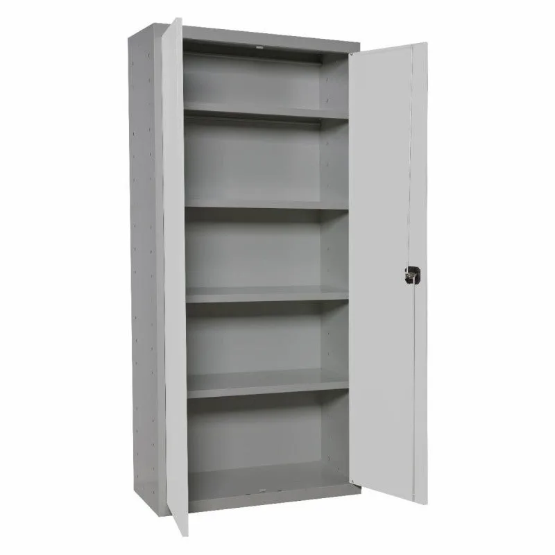 Armario simonlocker prof.mon.multi. 180x100x40 2/4 gr/bco - 9b533w2410 - simon rack