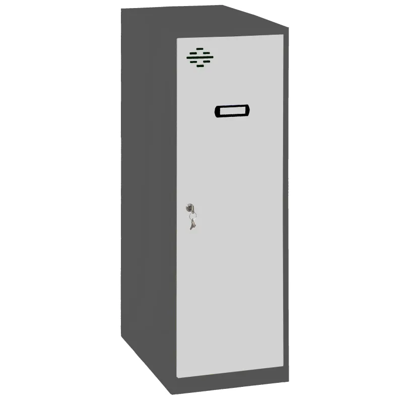 Casillero metálico simonlocker (91,5x30x50cm) antracita y gris