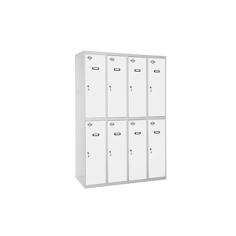 Taquilla simonlocker prof.mon. tandem 4/8 300 (1200) gr/bl - 9b233w4212 - simon rack