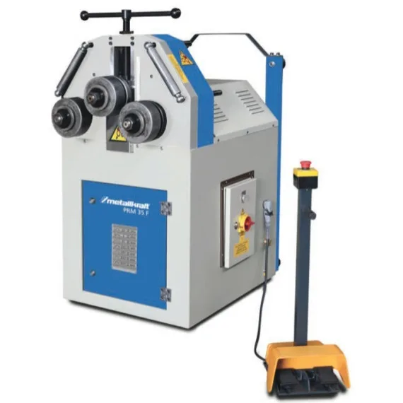 Curvadora para perfiles motorizada prm 35 f metallkraft