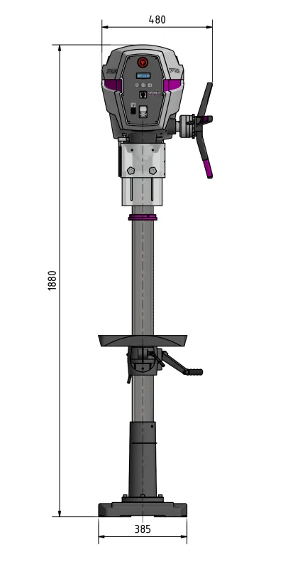 Taladro optidrill dp 33 - 400v 3020640