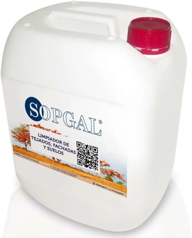 Limpiador para tejados, fachadas y suelos (25l) - elimina en profundidad las manchas causadas por humedades y paso del tiempo