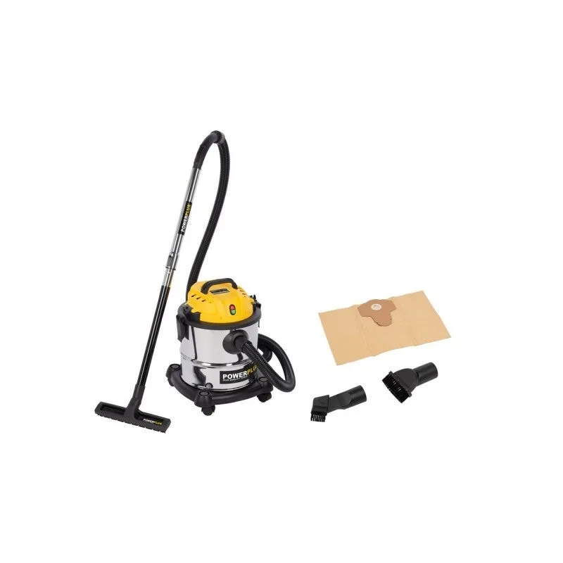 Powerplus powx3230 aspirador húmedo seco 1200w 20l