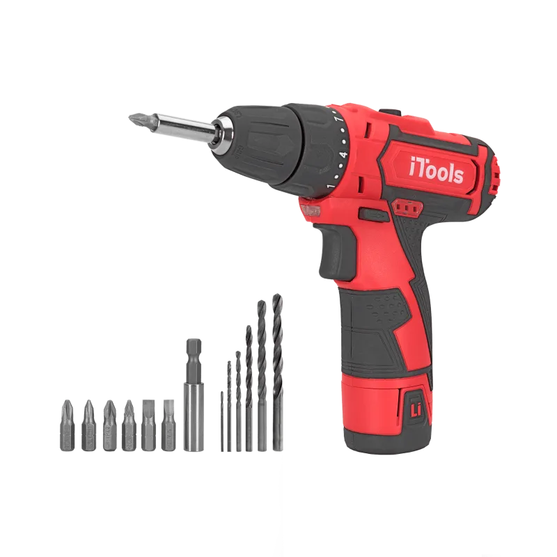 Taladro a batería itools 12v - 1 bateria - itbsfl12