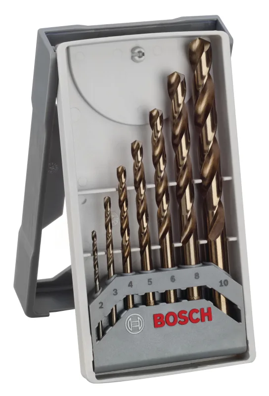 7 brocas para metal ø 2/3/4/5/6/8/10 mm bosch xpro